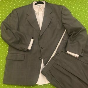 JACK VICTOR Pure Virgin Wool 3 Button Suit